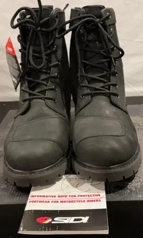 Sds-den-wrbk-42 Sidi Den-wrbk-42 New Denver Riding Boots Us 8.5 / Eu 42 Black #sds-den-wrbk-42