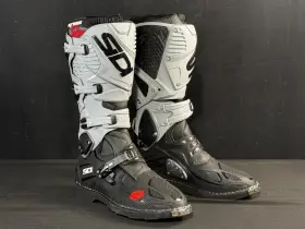 Mfire3blkash48 Sidi Crossfire 3 Ta Us 13.3 Eu 48 Riding Boots 2300-0207-48 Black/ash New No Box