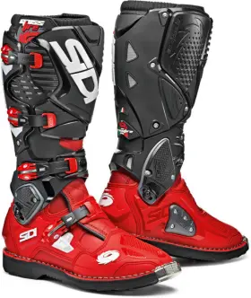 Mfire3rdrdbk46 Sidi Crossfire 3 Ta Offroad Boots Red Black 12 46
