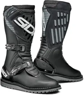 2360-0155-46 Sidi Mtrialz2bk/bk46 Trial Zero.2 Offroad Boots Black 12 46