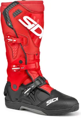 Mxatojoslbkrd48 Sidi Cross Air Sl Offroad Boots Black Red 13 48 2318-0101-48
