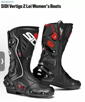 P626433 Sidi Vertigo 2 Lei Women S Boots Size 7.5-8 Eur39 Great Condition Pre-owned