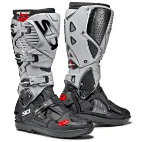 Sidi - Powersports 017732535450 Crossfire 3 Srs Motorcycle Boots Black/ash Size 44 8017732535450