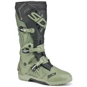 Sidi - Powersports 017732595324 Crossair Boots Army/black Size 8 8017732595324