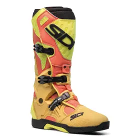 Sidi - Powersports 017732730374 Crossair Boots Gold/lime Size 7 Euro 40 000mmxcrossairg