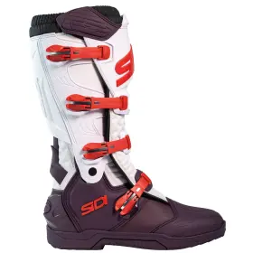 Sidi - Powersports 017732731197 X Power Sc Bt White/wine 40 000mmxpowerscwh