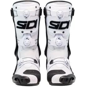 Rexairwhtblk41 Sidi - Powersports Rex Air Boots White/black 41