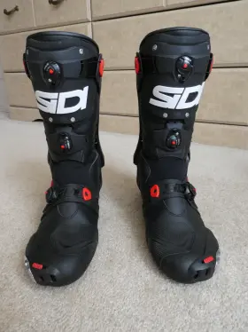 Sis-rex-bkbk-45 Sidi Rex Motorcycle Boots Black/black - Size Us 11 / Eu 45 Sis-rex-bkbk-45 Sidi Rex Motorcycle Boots Black/black - Size Us 11 / Eu 45
