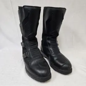 Sit-cgt2-bkbk-38 Sidi All Road Gore-tex Adventure Boots Black Eu 45 Us 11 Pre-owned