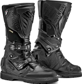 Vadventur2bk48 Sidi Adventure 2 Mens Gore-tex Motorcycle Boots Black/black 48 Eur Vadventur2bk48 Sidi Adventure 2 Mens Gore-tex Motorcycle Boots Black/black 48 Eur