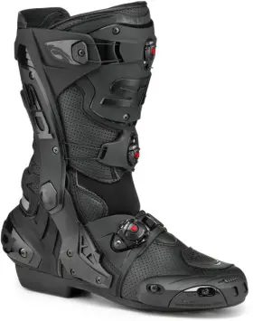 2001-0205-48 Sidi Vrexairblk48 Rex Air Road Race Boots Black 13 48