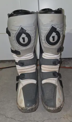 6677-08 Sixsixone 661 Hurricane Series Char Grey Us Size 12 Motocross Off Rd Enduro Atv