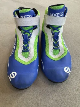 00127137nrgr Sparco K-run Kart / Karting Lightweight Boots Size 3.5
