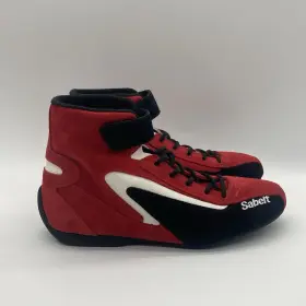 8856-2000 Sparco 001275 Skid Racing Rally Red/black Suede High Top Shoes Fia Approved 8856-2000 Sparco 001275 Skid Racing Rally Red/black Suede High Top Shoes Fia Approved