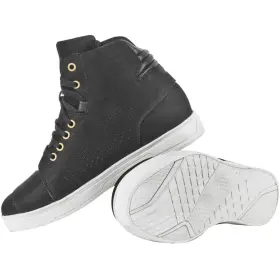 880471 Speed And Strength Mad Dash Leather Shoes Black/white Womens 7