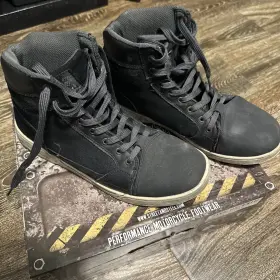 640193 Street & Steel And Kickstart Black Men S Size 9 Motorcycle Boots