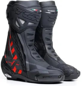 Tcx 051019544858 Rt-race Mens Motorcycle Boots Black/red 42 Eur