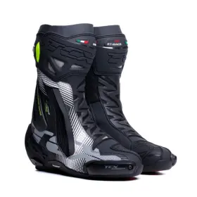 20179t7657-378-42 Tcx Rt-race Pro Air Boot Black/white/grey Size - 42