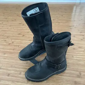 7096w Tcx Fuel Wp Motorcycle Boots Men Eu 41 Us 8 Black Leather Riding Read