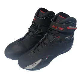 9505w Tcx Rush Black Boots Motorcycle Waterproof Size 10 Touring