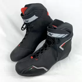 9580 Tcx Blaze Motorcycle Boots Men S 9 Black Motorcross Touring Riding Shoes