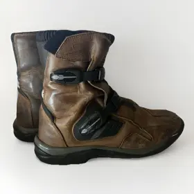 9922w Tcx Baja Mid- Brown Us Size 11 - Leather Motorcycle Boots Eu 45 Preowned 9922w Tcx Baja Mid- Brown Us Size 11 - Leather Motorcycle Boots Eu 45 Preowned