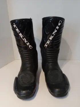 84928 Teknic Motorcycle Boots Sz. 10 Racing