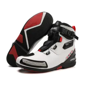 Teokj 659381081155 Motorcycle Shoes For Men And Women Reinforced Street Riding With