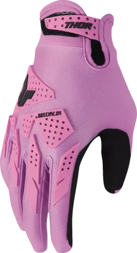 3331-0298 Thor Womens Launchmode Xp Gloves Orchid Large - Motorcycle Riding Off-road