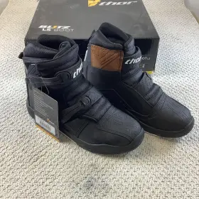3410-1212 Thor Blitz Ls Motocross Boots Mens Size 12 Black Mx Off Road Motorcycle