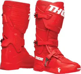 3410-2739 Thor Radial Boots - Red Size 10