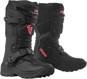 3411-0545 Thor Mini Blitz Xp Boots - Black/pink Size 13