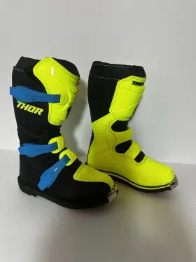 341xxxxx Thor Blitz Youth Motocross Boots Xp - Flo Acid / Black Size 3 341xxxxx Thor Blitz Youth Motocross Boots Xp - Flo Acid / Black Size 3