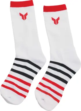 3431-0854 Thor Crew Socks White Small/medium 3-pack - Comfortable And Durable