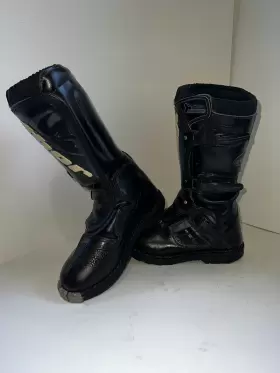 958802 Thor Evolution Youth Motocross Boots Size 6 Black Mx Motorcycle Riding