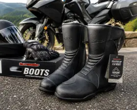 8601-2205-41 Tour Master Tourmaster Solution Wp 2.0 Motorcycle Boots Mens Us 11 Waterproof