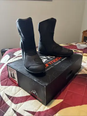 8605020548 Tourmaster Men S Solution Air Motorcycle Boots Size 13 Black