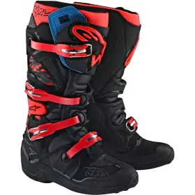 982906007 Troy Lee Designs Alpinestars Tech-7 Boots - Black/rocket Red 13