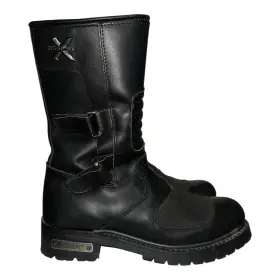 Lu1482 Xelement Lu1456 Boots Mens Size 8.5 Black Leather Biker Motorcycle