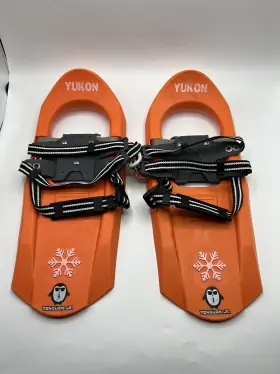 Yukon Charlies 737826503889 Penguin Jr. Youth Charlie S Snowshoe Orange 7 Inch X17 Nice Condition