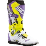 Sidi Crossair Hd Billy Bolt Enduro Motorcycle Boots White/flo Yellow/purple New. Price: $559.99.