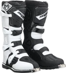 Moose Racing Qualifier Riding Boots Black/white Sizes 7-15 New. Price: $129.95.