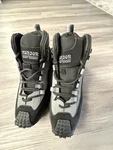 The First Young Mens Hiking Shoes Size 10 Black Grey Wide Toe Work Safety Boots New. Price: $35.00.