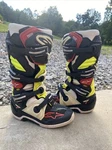 Alpinestars Tech 7 Motorcyle Off-road Boots Size 6 Black, White, Yellow, Red Pre-owned. Price: $145.00.