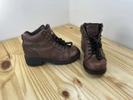 Harley Davidson Womens Size 6.5 Tyler Brown Leather Lace Up Chukka Biker Boots Pre-owned. Price: $42.49.