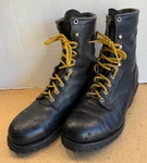 Mens Sz 10.5 Harley Davidson Black Leather Logger Riding Biker Boots Pre-owned. Price: $48.00.