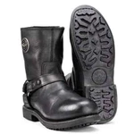 Milwaukee Leather Men's Black Short Harness Motorcycle Boots - MBM9042 New. Price: $159.99.