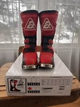 Answer AR1 Youth Race Boots Black/red Size 446644 Pre-owned. Price: $75.00.