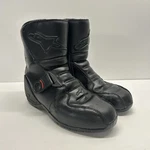 Alpinestars Ridge Leather Waterproof Touring Motorcycle Boots Men's Size 10 Pre-owned. Price: $89.99.