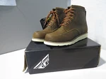 New Fly Racing Tradesman Brown Laced Motorcycle Boots Size 361-10011. Price: $174.99.
